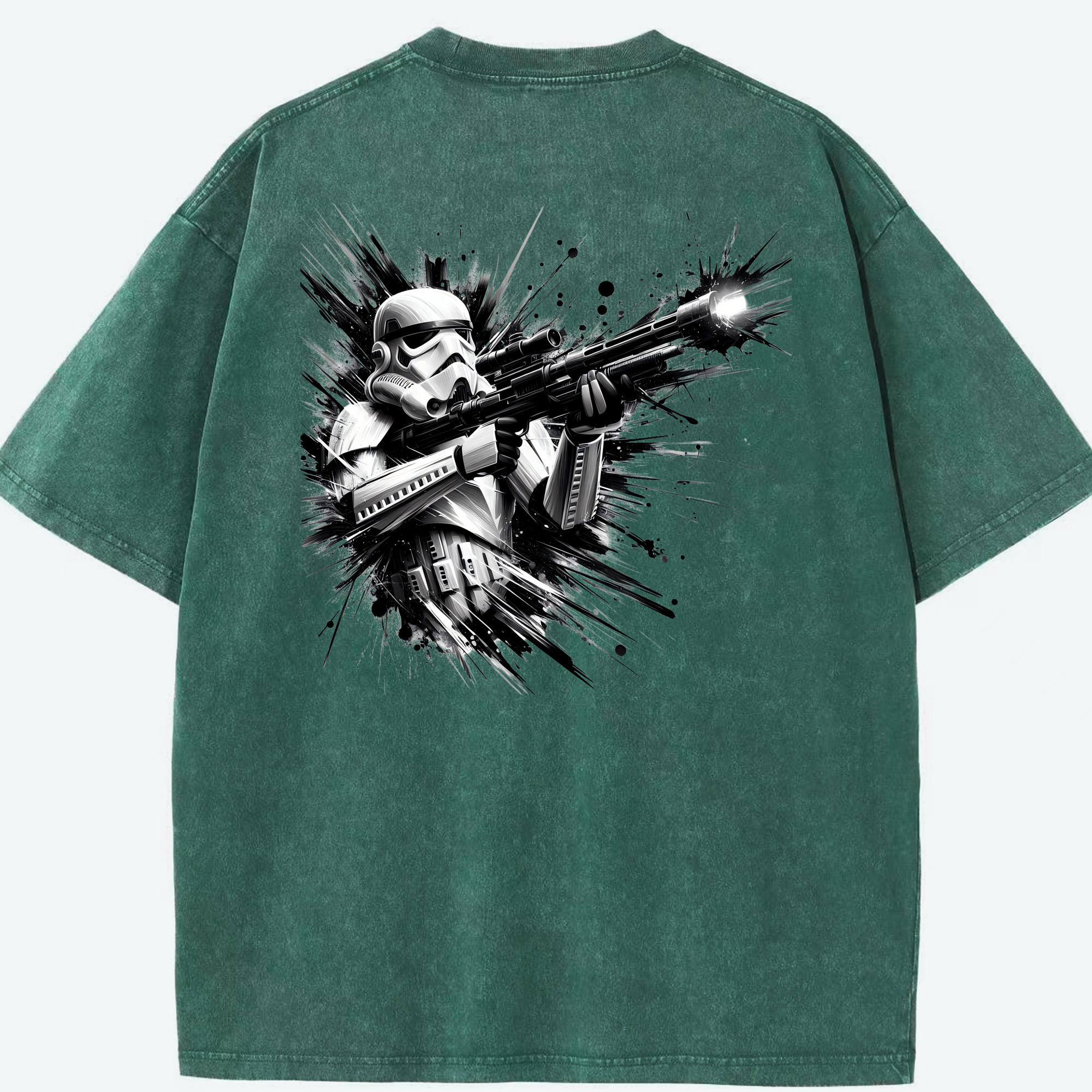 （画像用） スター・ウォーズ Star Wars 綿100% ヴィンテージ風 半袖Tシャツ（背面プリント）